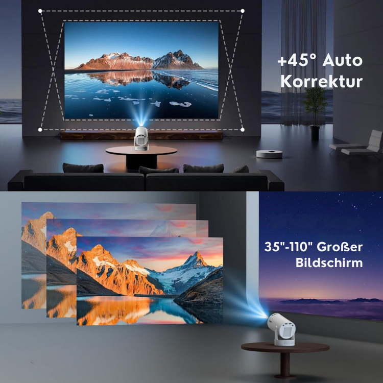 FULL HD Instabeam- WIFI Zugriff - Netflix & co vorinstalliert